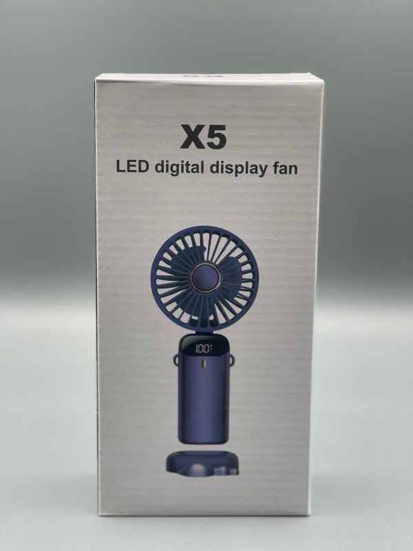 Mini Portable Handheld Fan – USB Rechargeable Personal Fan for Daily Use