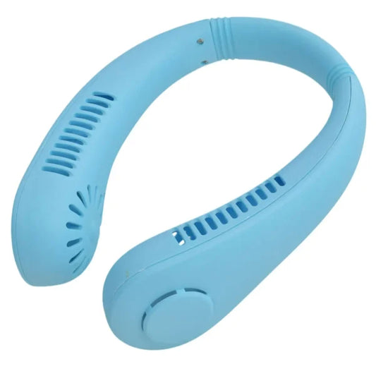 X5 Leafless Hanging Neck Fan – Portable Rechargeable Neck Fan for Summer Use